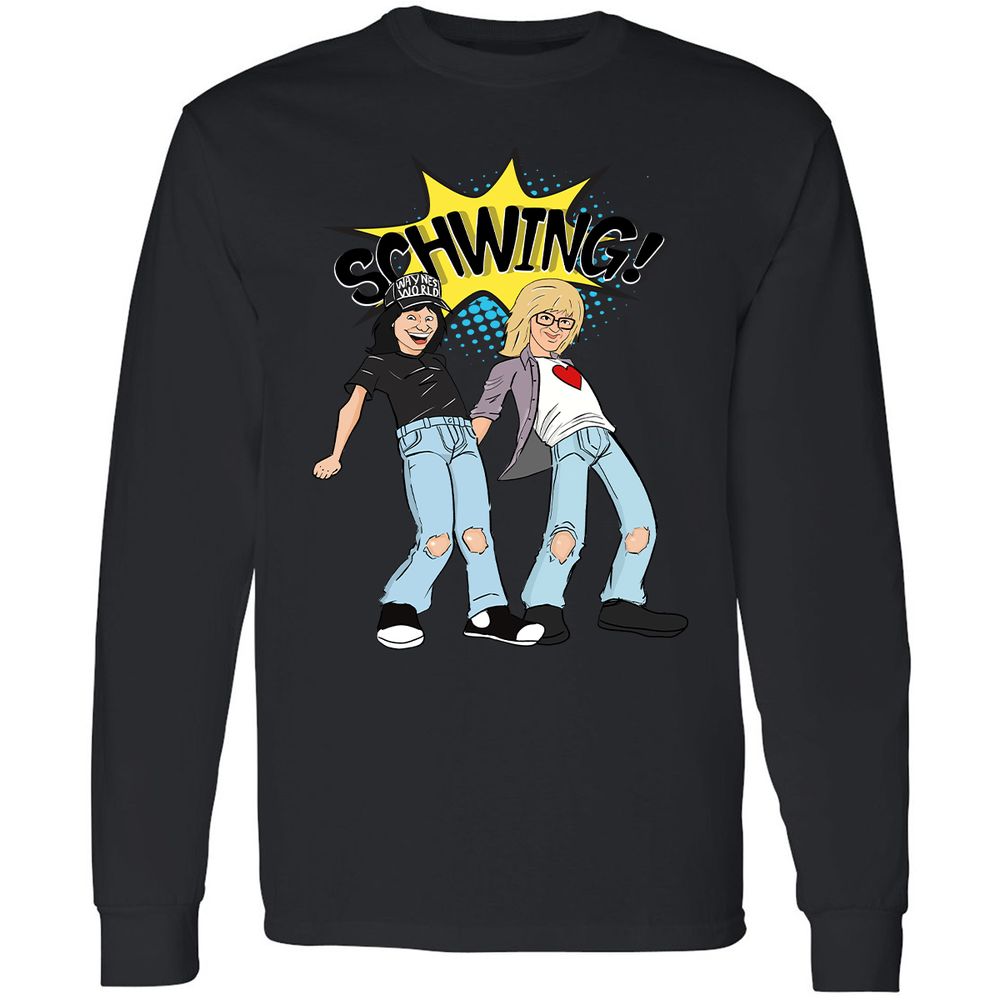Long Sleeve T-Shirt - EBQ3QCQZ - Black - 16