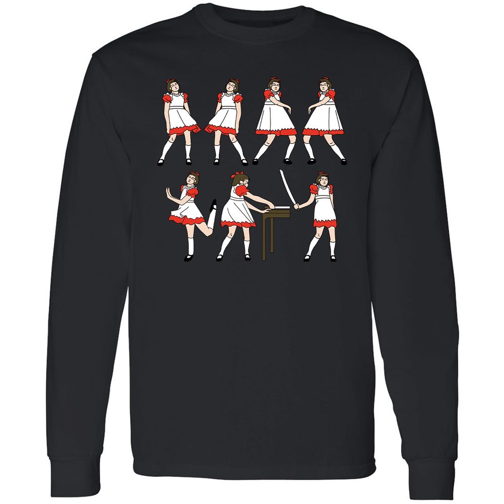 Long Sleeve T-Shirt - MV3R58T4 - Black - 16