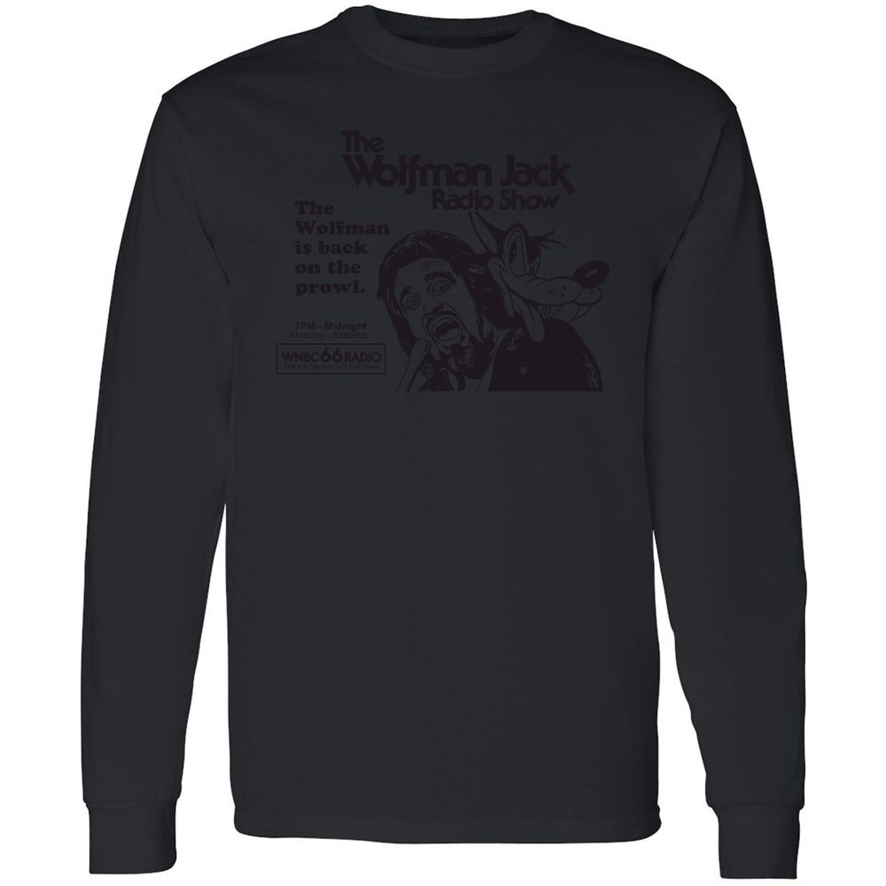 Long Sleeve T-Shirt - XWVNRJJT - Black - 16