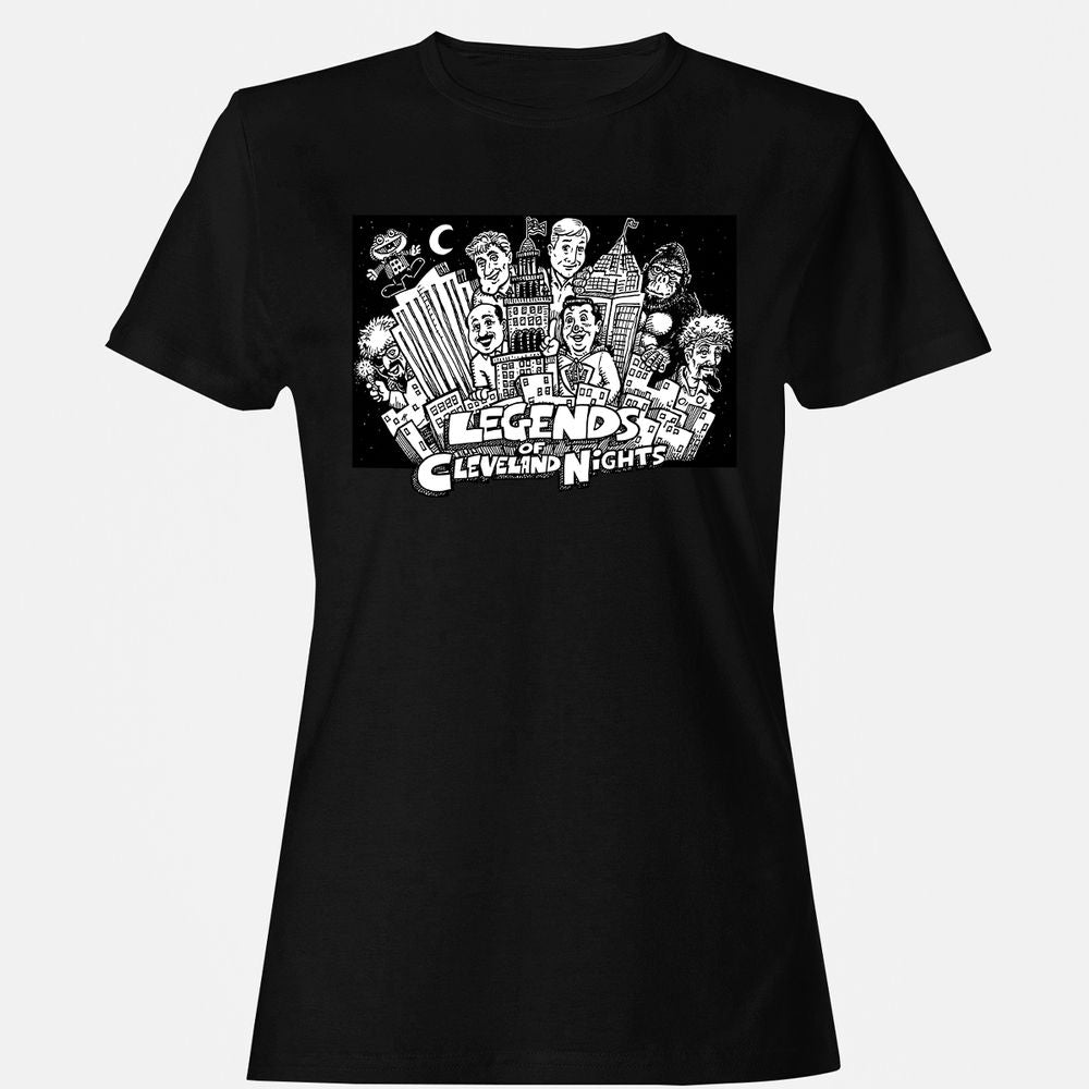 Women's T-Shirt - KZUVNJNF - Black - 16