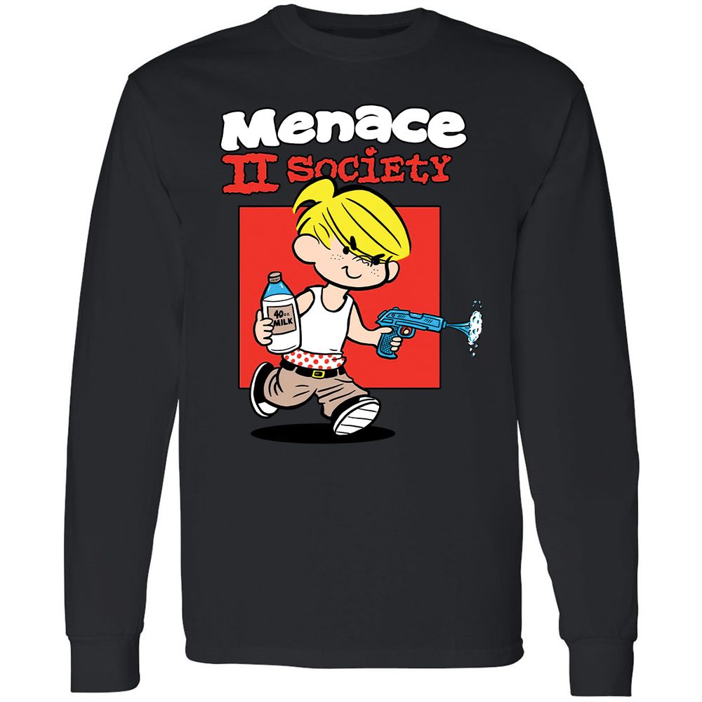 Long Sleeve T-Shirt - KP2MYNV7 - Black - 16