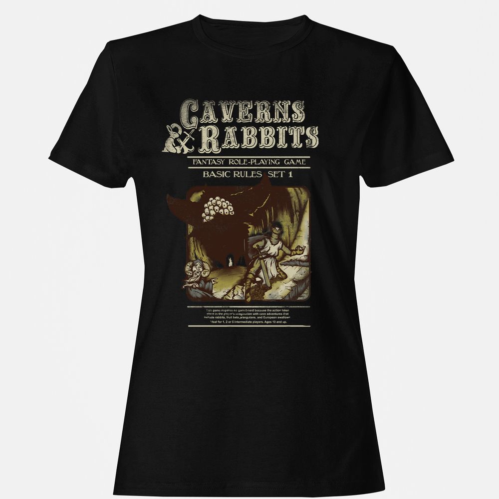 Women's T-Shirt - APBG2ZX4 - Black - 16