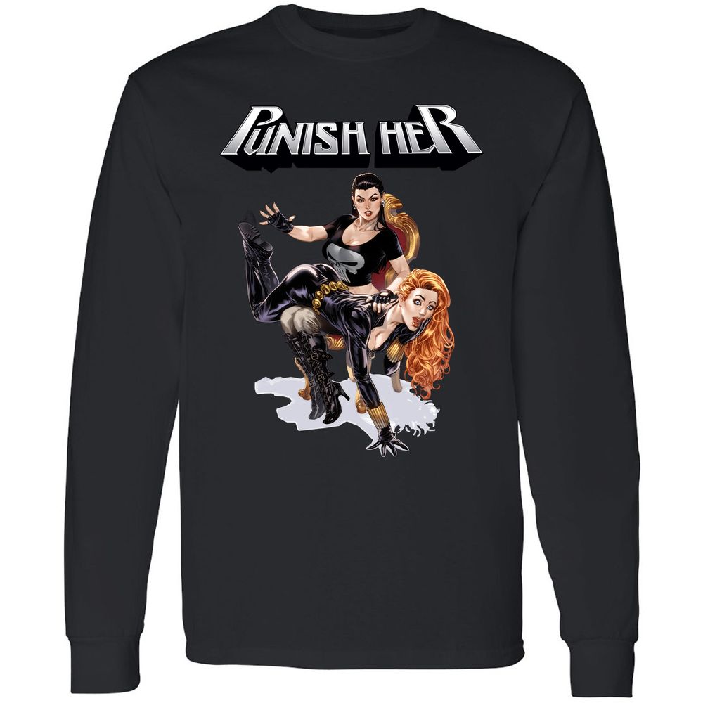 Long Sleeve T-Shirt - ZVTNKTYB - Black - 16