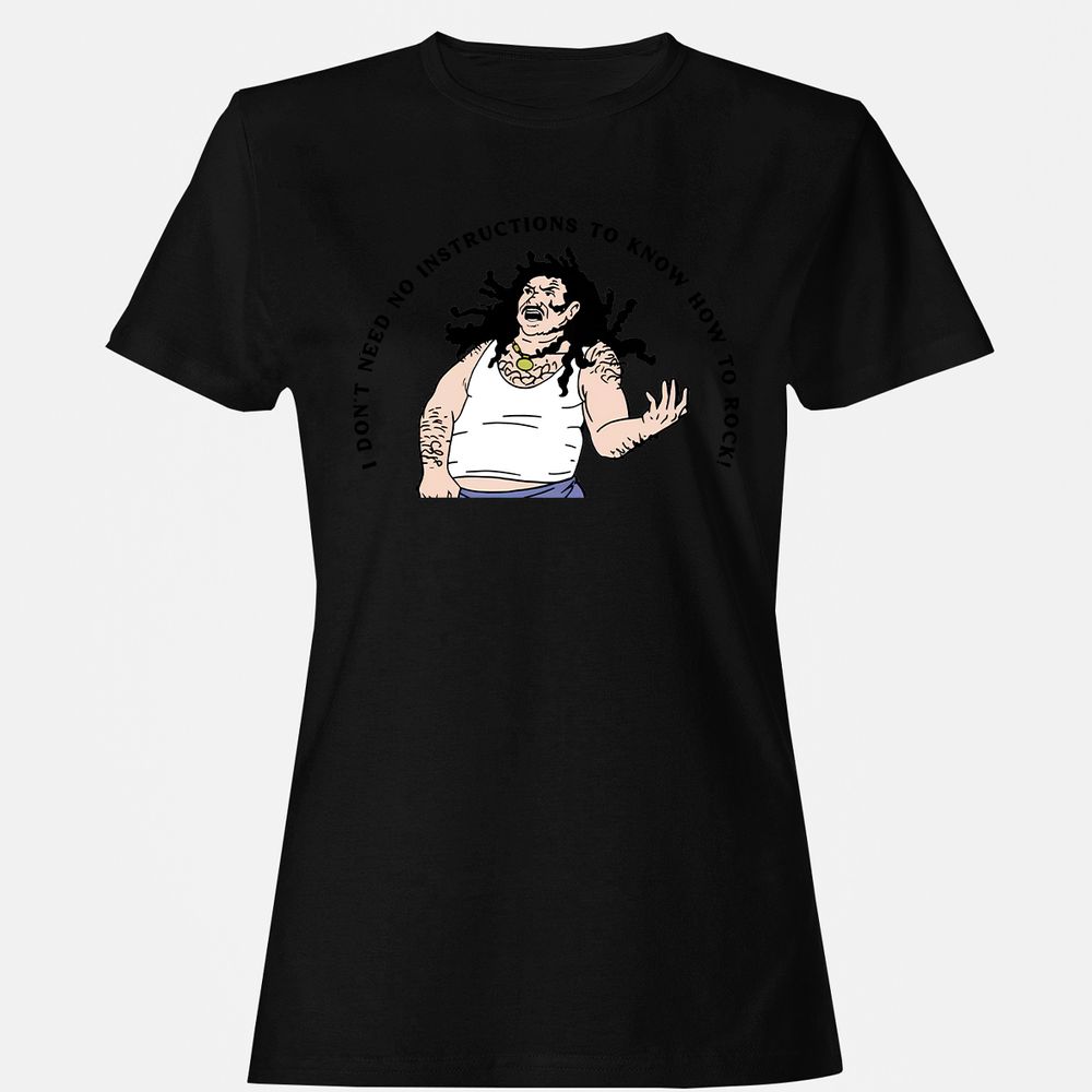 Women's T-Shirt - U3FUSGQR - Black - 16