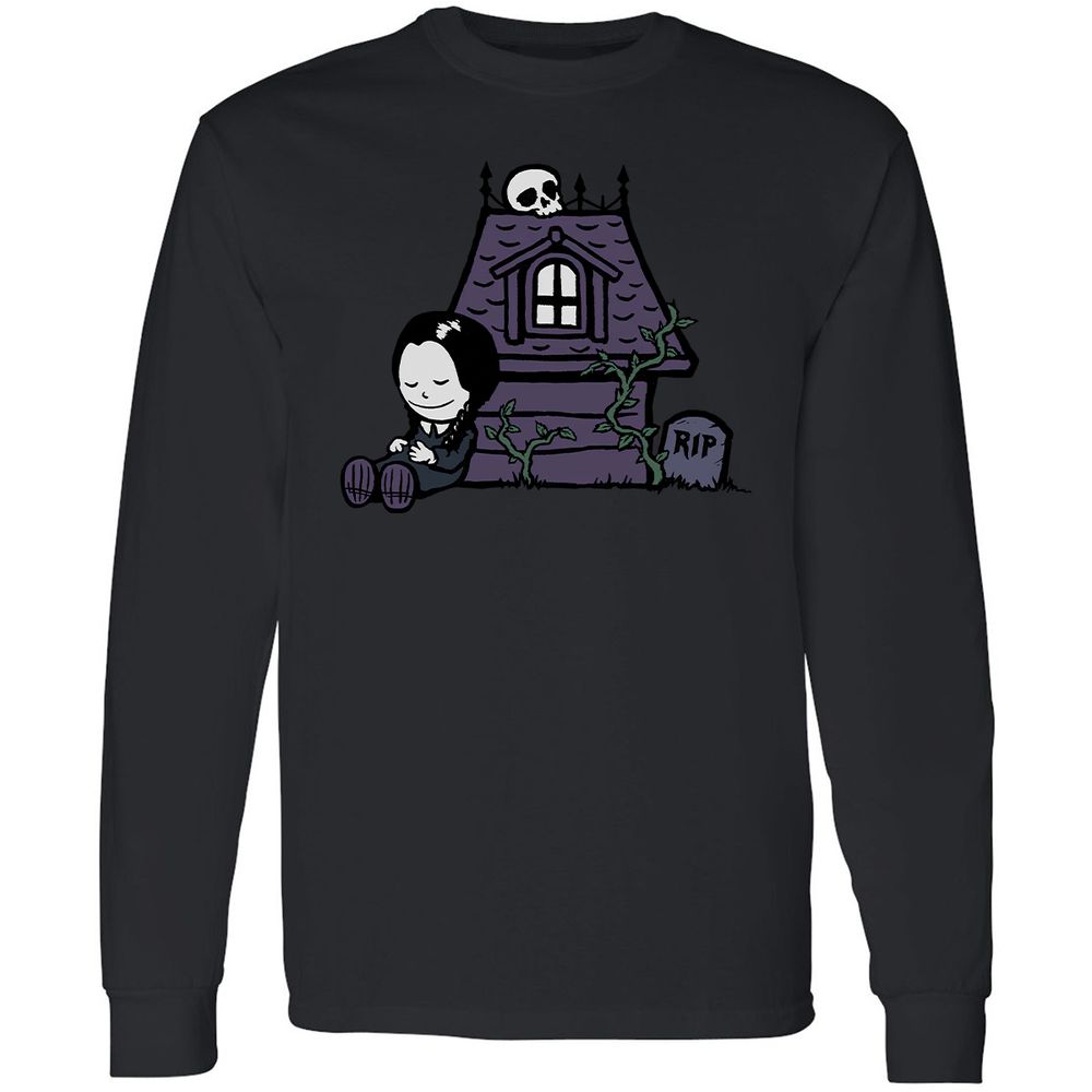 Long Sleeve T-Shirt - DJYSAHK3 - Black - 16