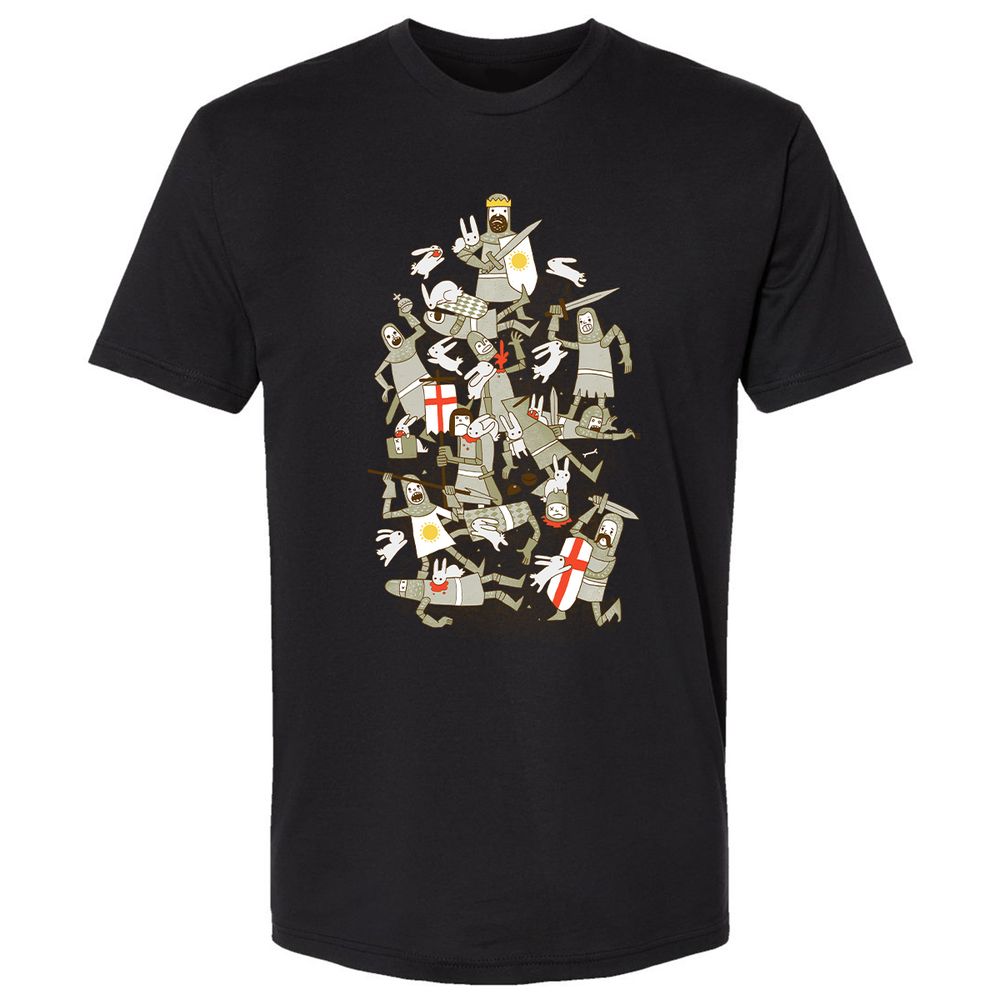 Premium Unisex T-Shirt - BHQDTTZW - Black - 16