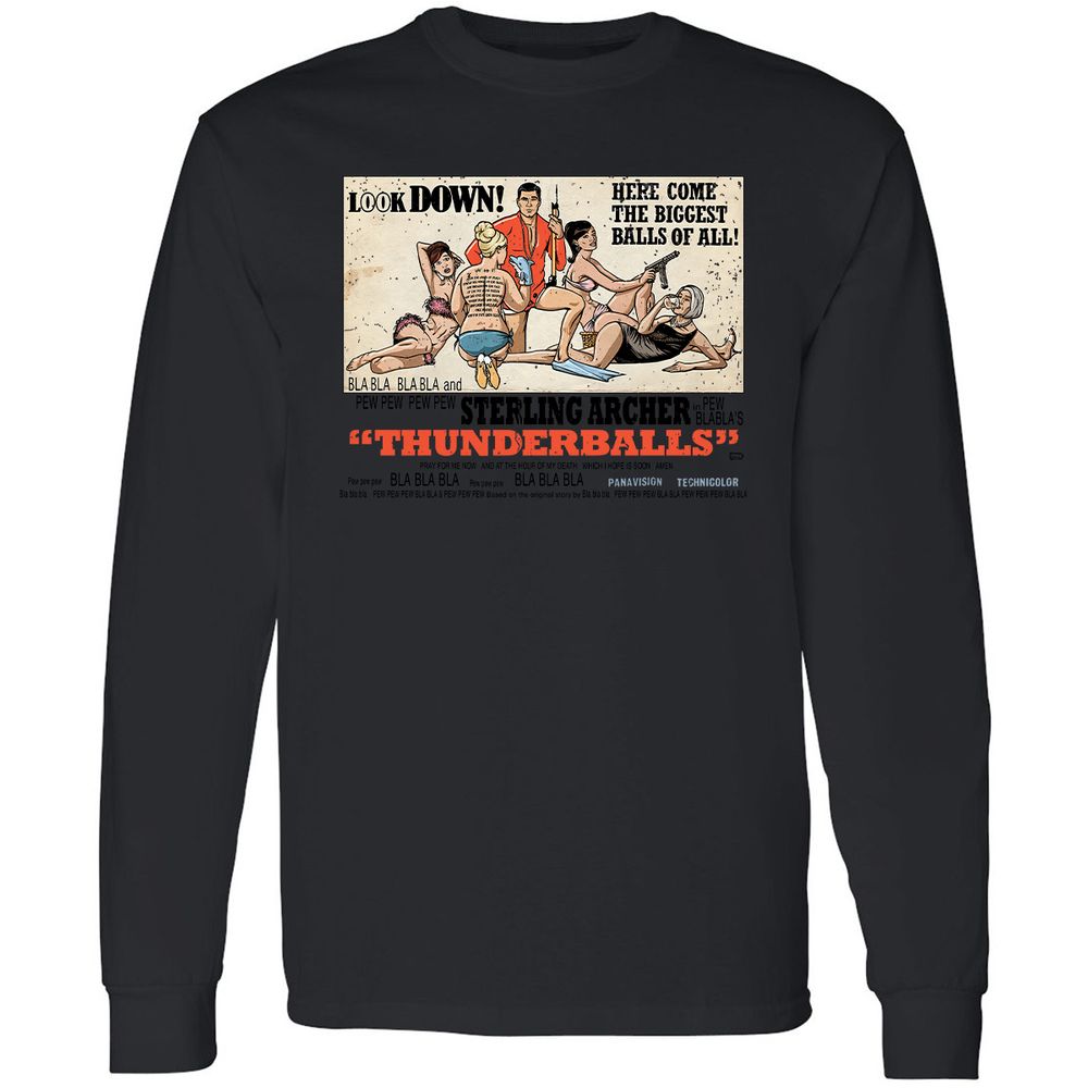 Long Sleeve T-Shirt - MT4PMULU - Black - 16