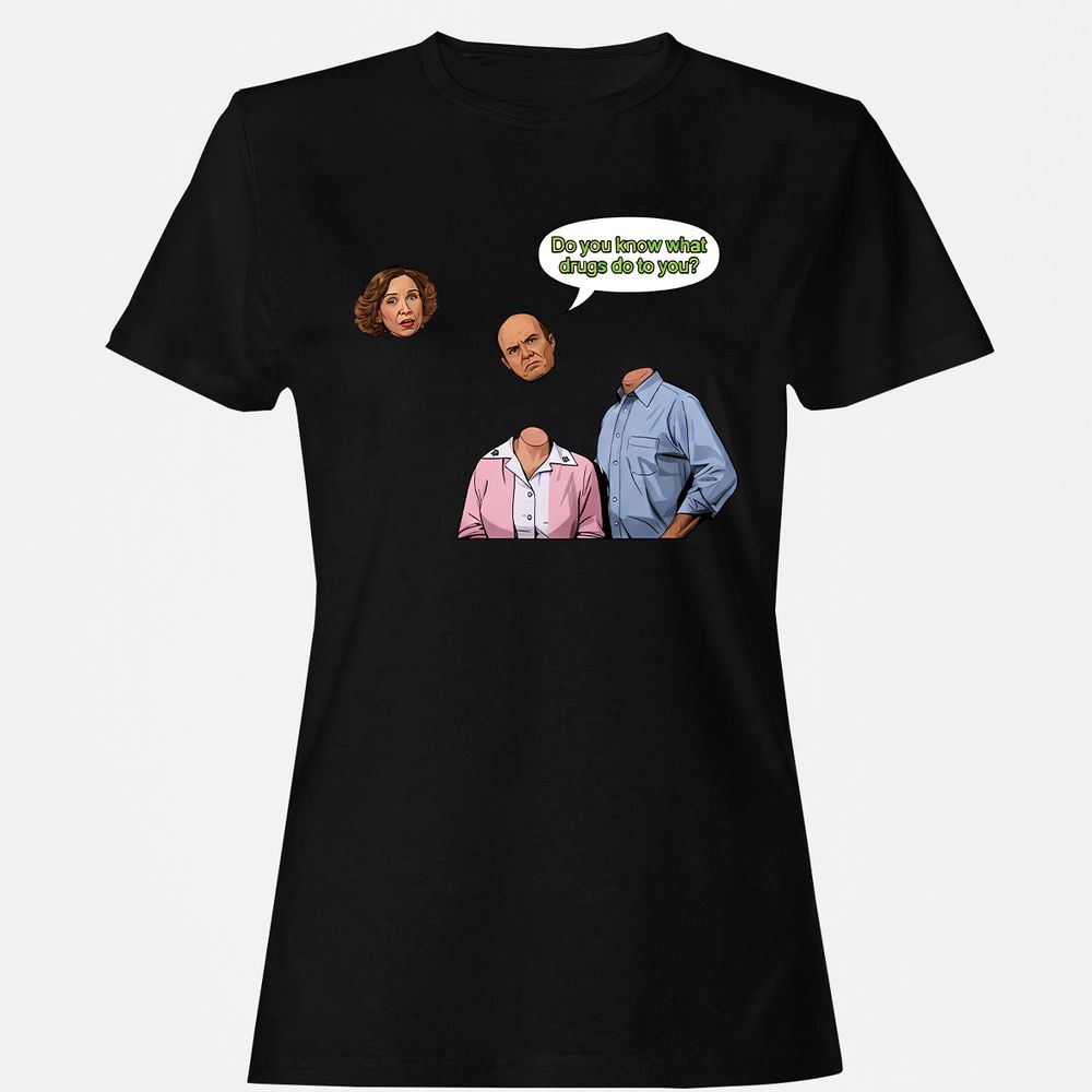 Women's T-Shirt - WXUVDC5T - Black - 16