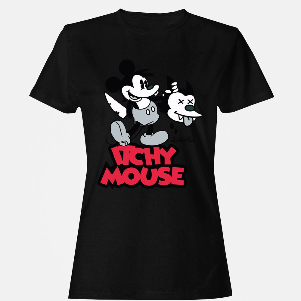 Women's T-Shirt - 55PCJEPV - Black - 16