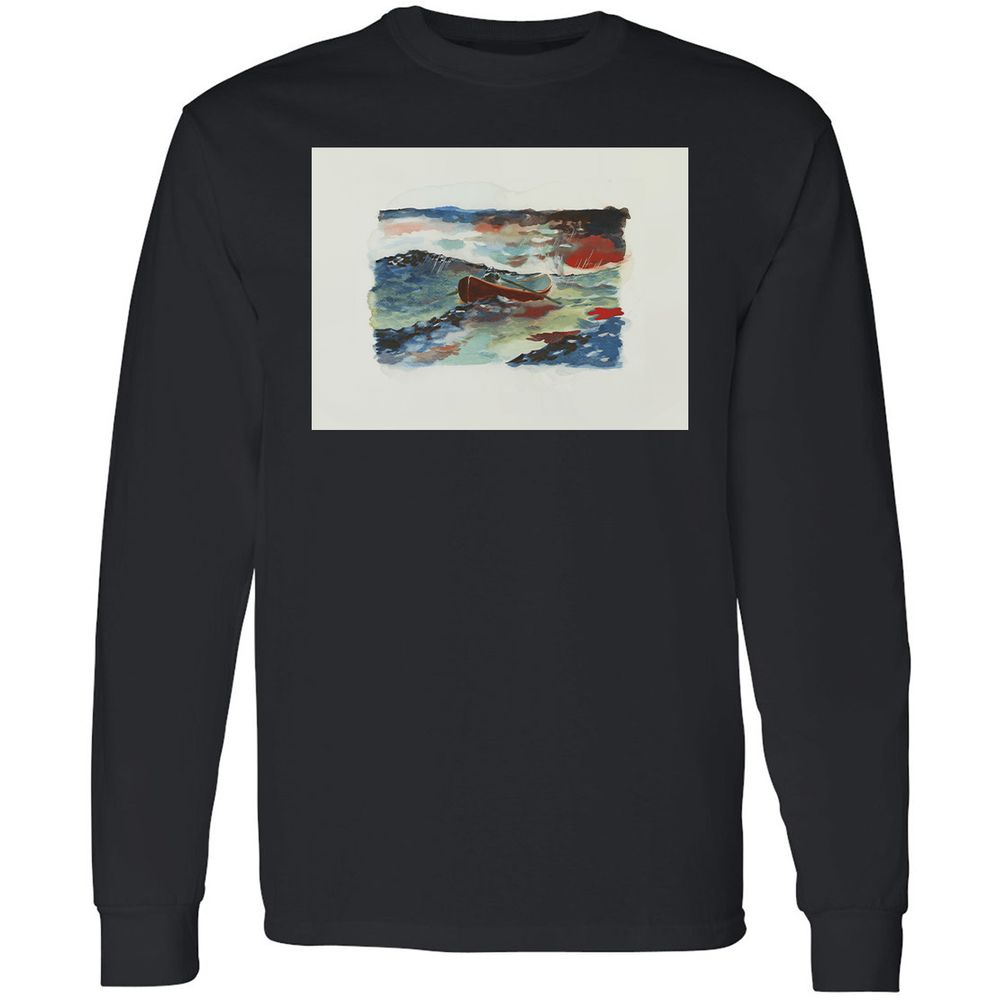 Long Sleeve T-Shirt - THWHP773 - Black - 16