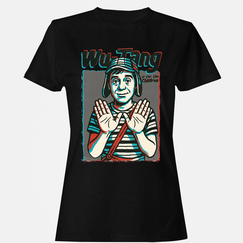 Women's T-Shirt - 7FENLU12 - Black - 16