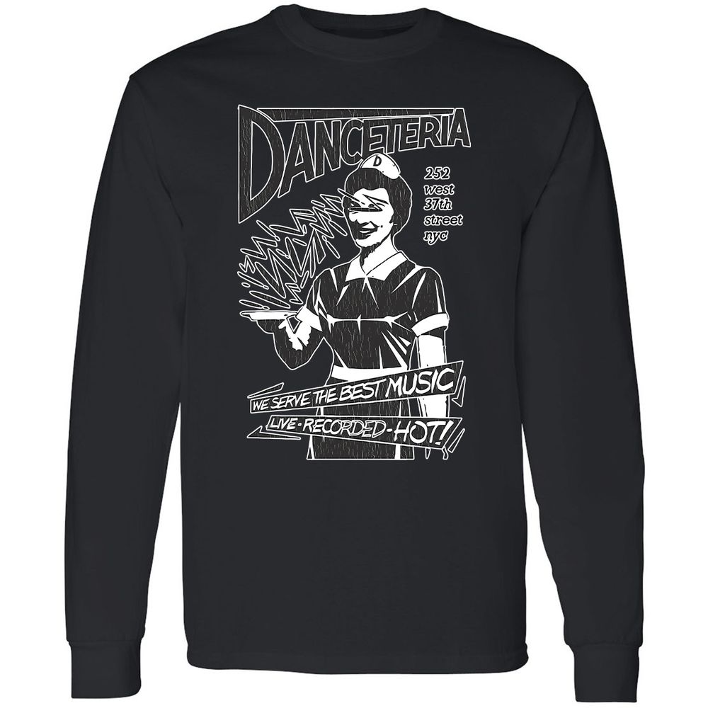 Long Sleeve T-Shirt - UDWYS7BM - Black - 16