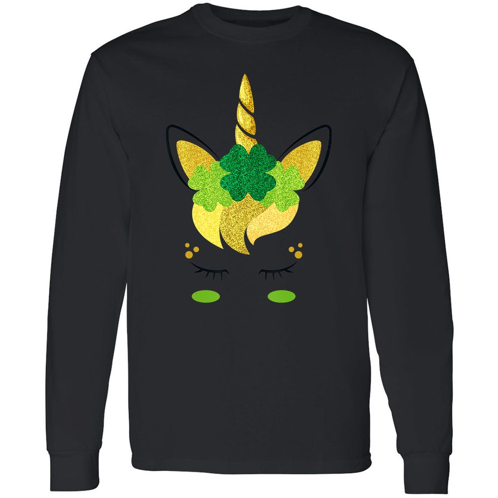 Long Sleeve T-Shirt - 8SQAH8N4 - Black - 16