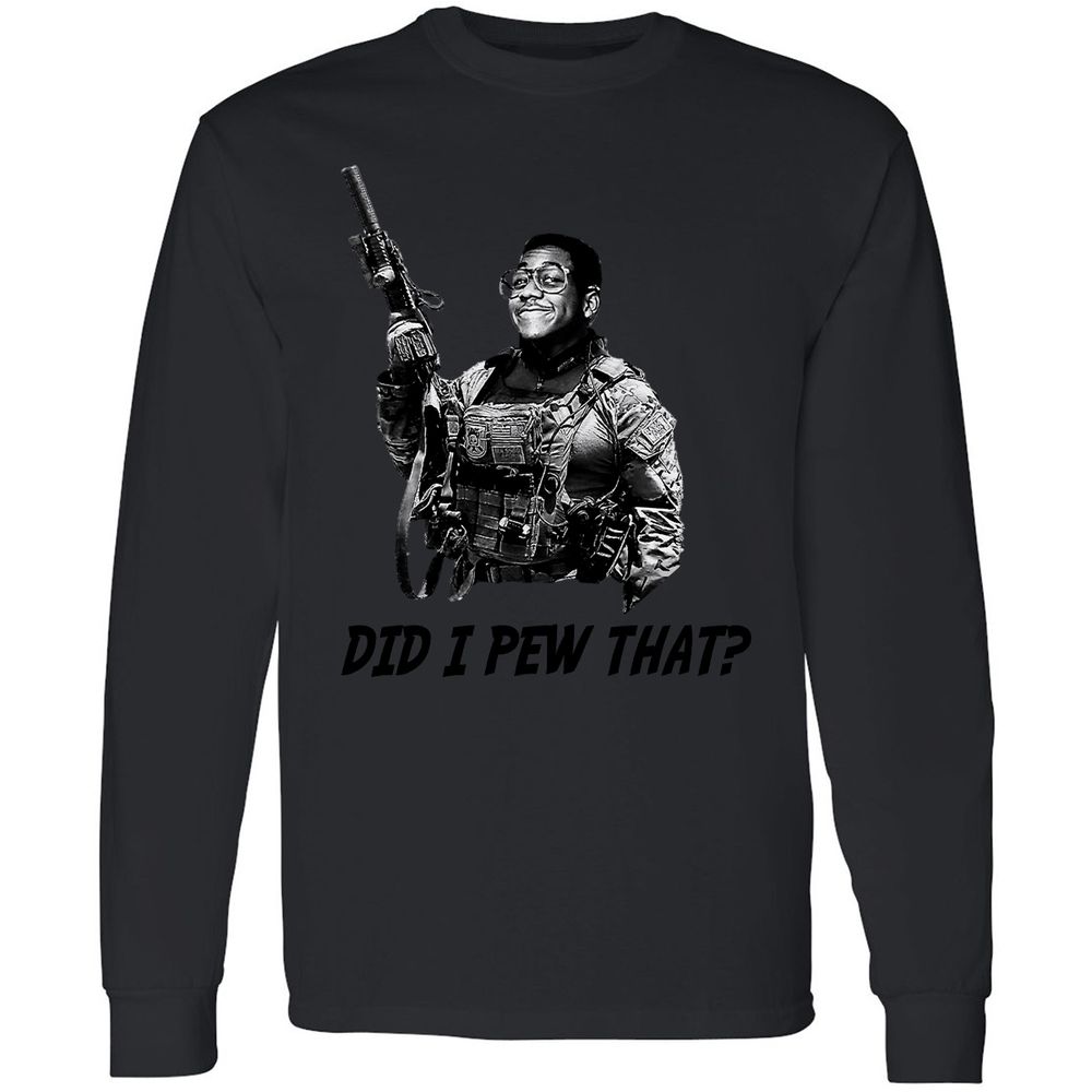 Long Sleeve T-Shirt - W4PJVRGW - Black - 16