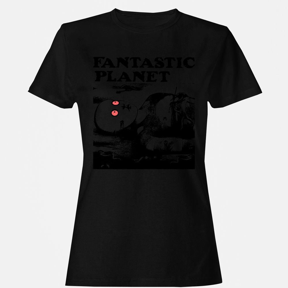 Women's T-Shirt - VVKEXRYW - Black - 16
