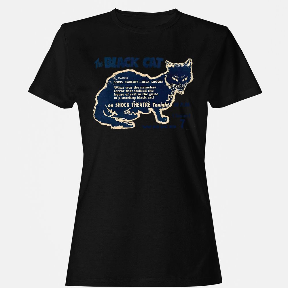 Women's T-Shirt - GY8SFL5K - Black - 16