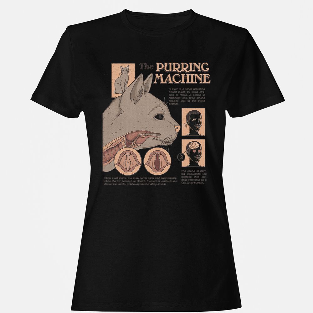 Women's T-Shirt - ZWDLGU1K - Black - 16