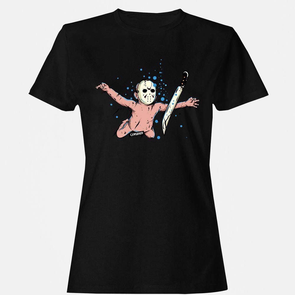 Women's T-Shirt - MD7MEVRW - Black - 16