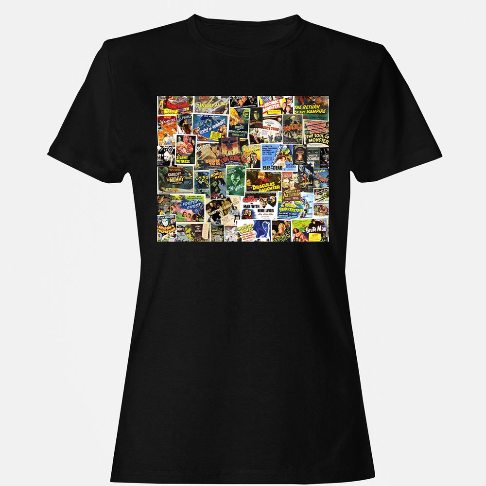 Women's T-Shirt - WDFWDUAQ - Black - 16