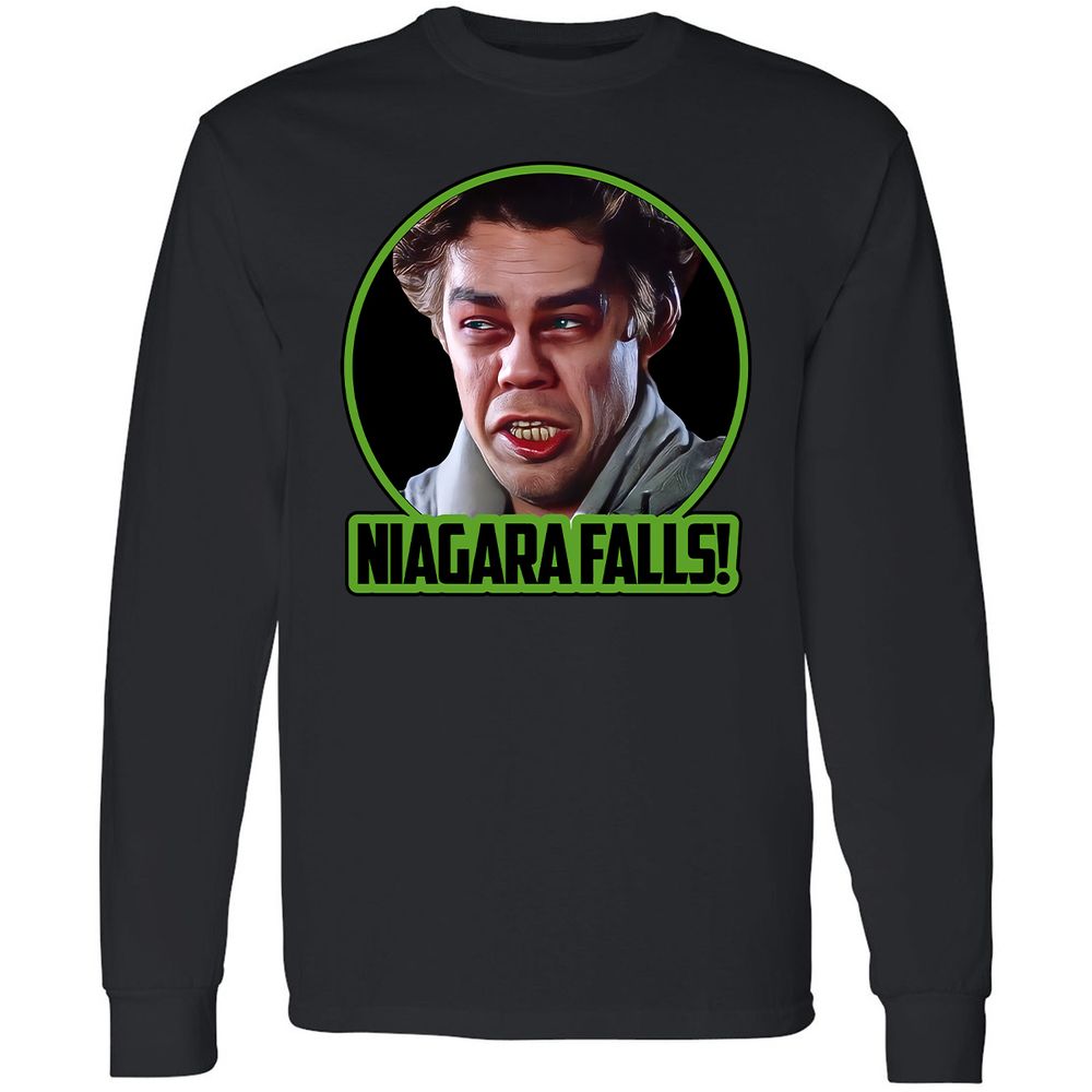 Long Sleeve T-Shirt - HWB9YQ27 - Black - 16