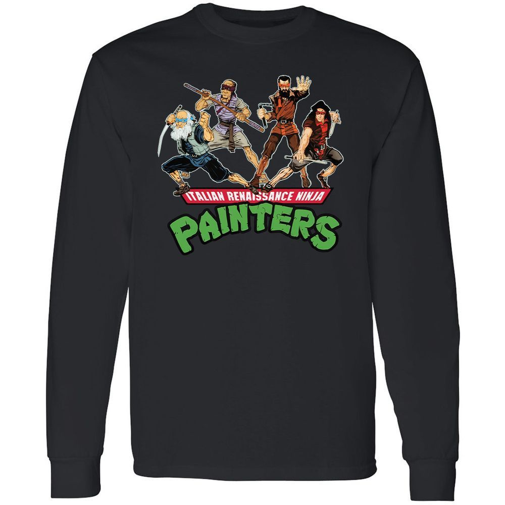 Long Sleeve T-Shirt - XJJTVRXH - Black - 16