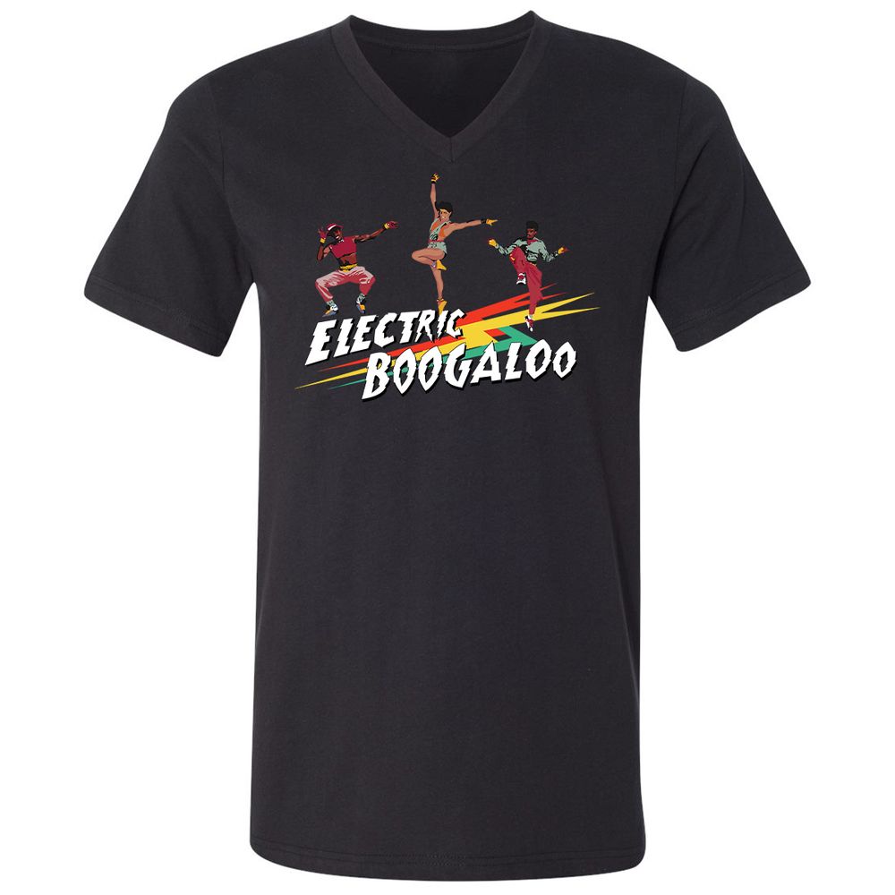 Unisex V-Neck T-Shirt - 1HHD4NQM - Black - 16