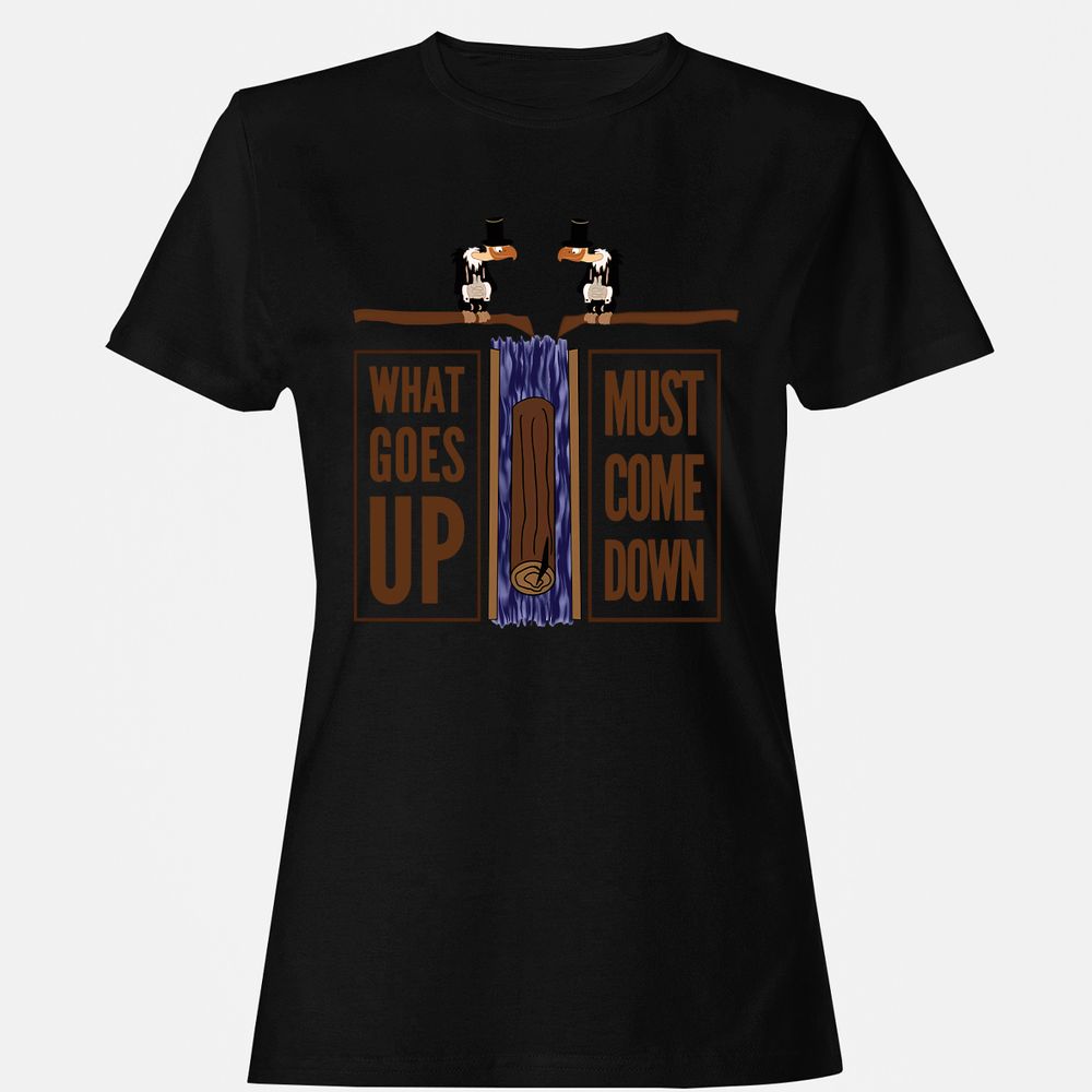 Women's T-Shirt - WM3HK6ZB - Black - 16