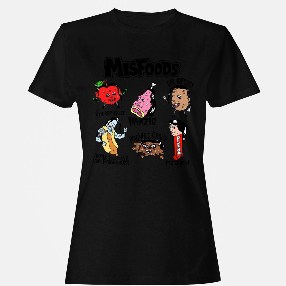 Women's T-Shirt - 9R55D4XT - Black - 16