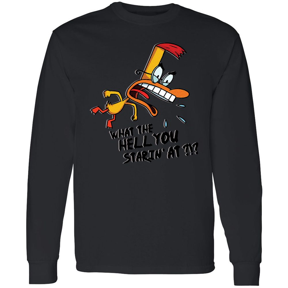 Long Sleeve T-Shirt - E44SDB72 - Black - 16