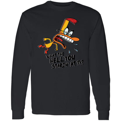 Long Sleeve T-Shirt - E44SDB72 - Black - 16