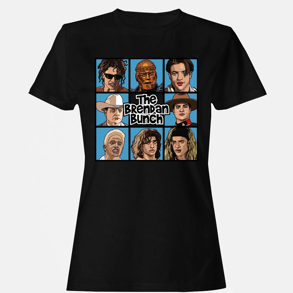 Women's T-Shirt - FSKQDG68 - Black - 16