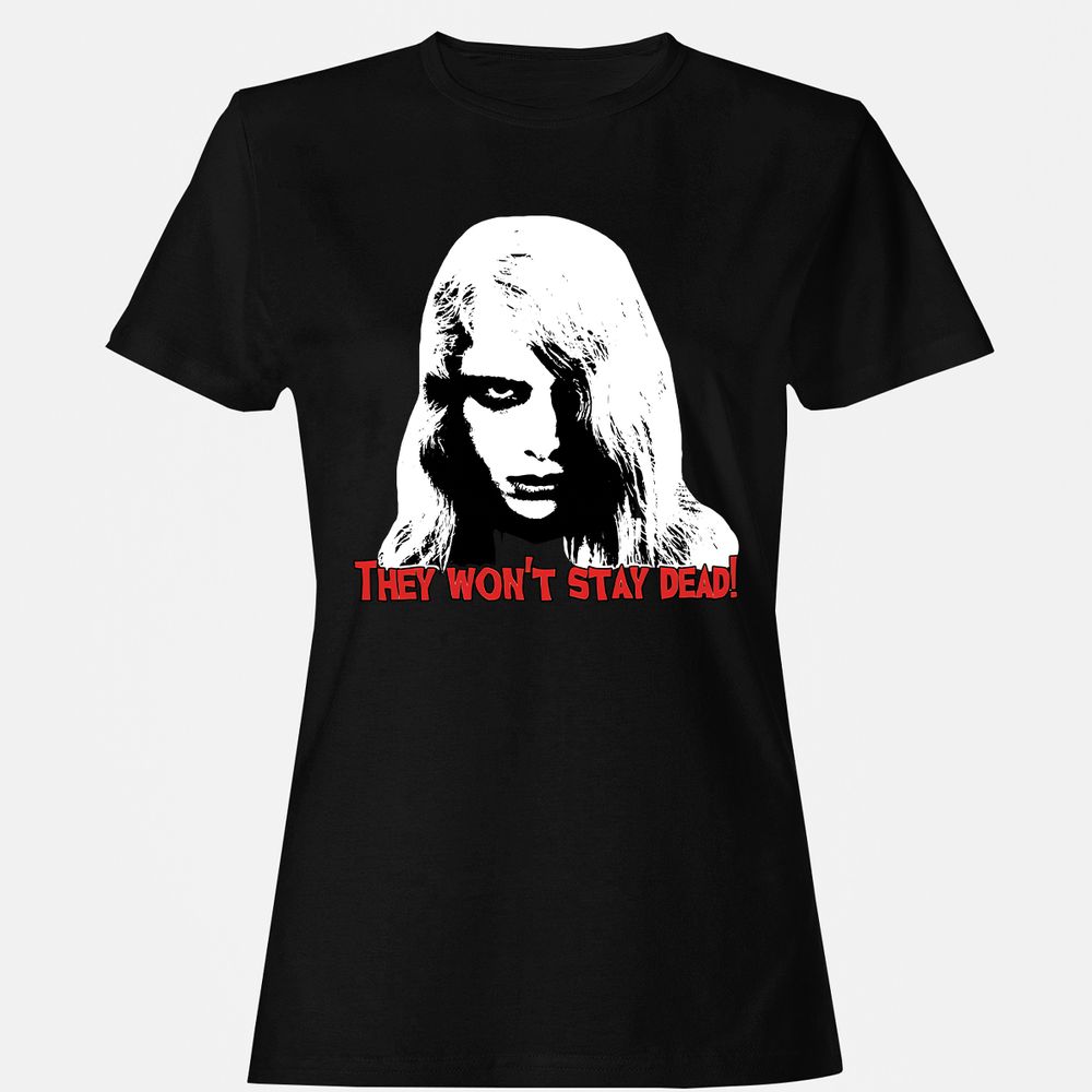 Women's T-Shirt - 13BN8QMS - Black - 16