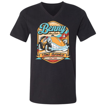 Unisex V-Neck T-Shirt - 2JTHAMFJ - Black - 16