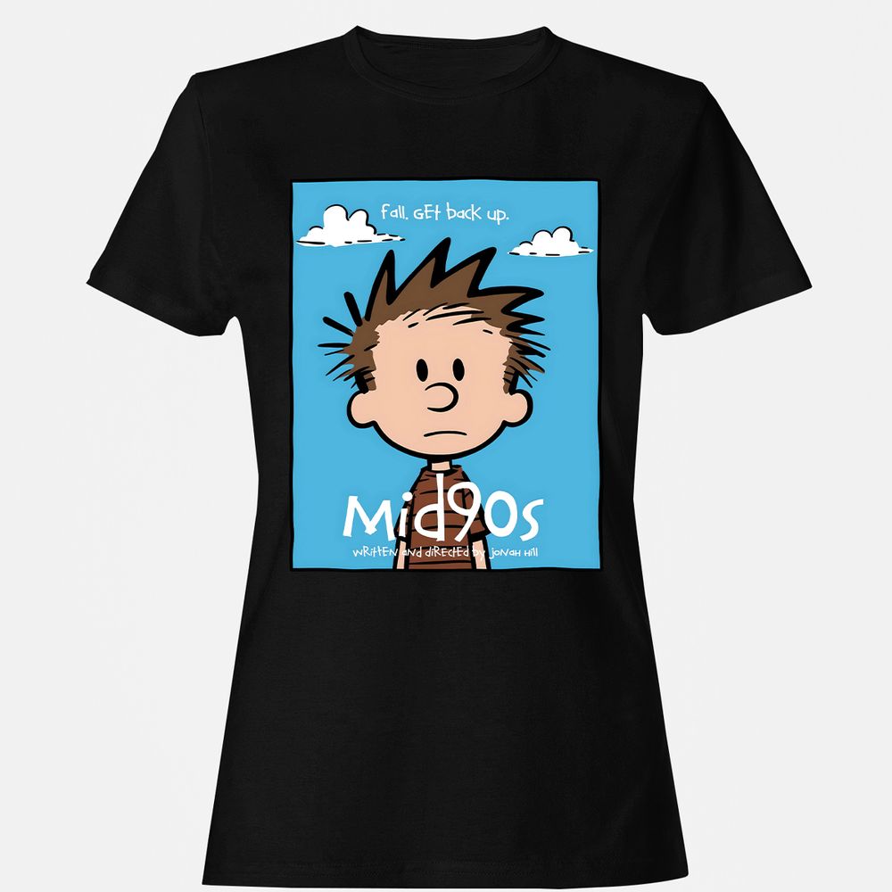 Women's T-Shirt - B248A5DZ - Black - 16