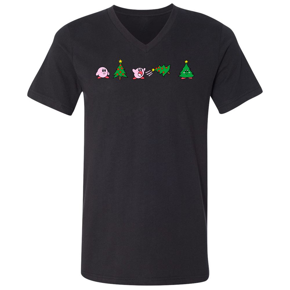 Unisex V-Neck T-Shirt - 2XNGVC66 - Black - 16