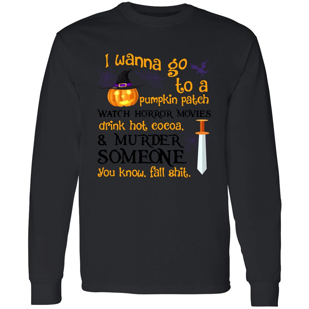 Long Sleeve T-Shirt - 6E9SEGP5 - Black - 16