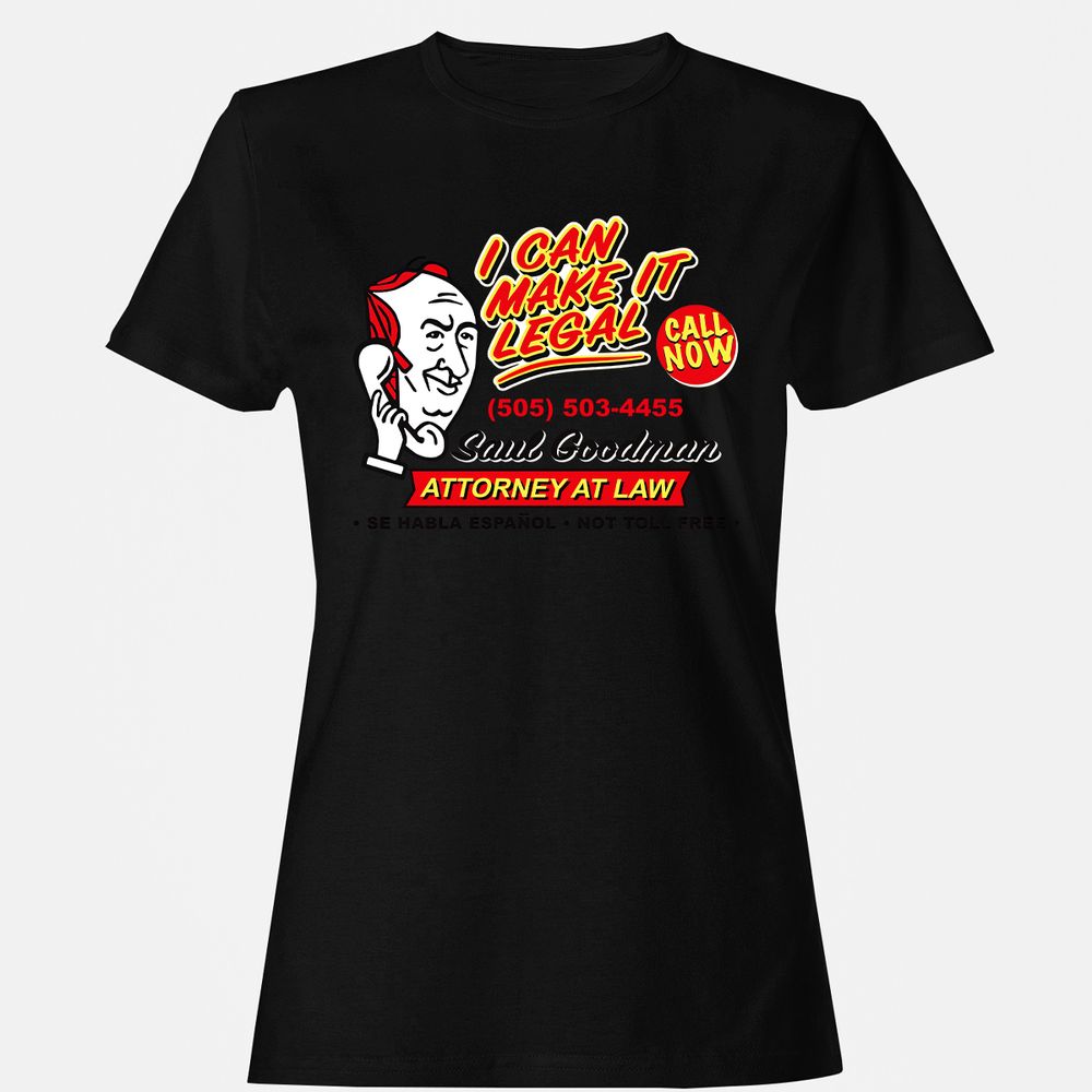 Women's T-Shirt - B3UAR9YN - Black - 16