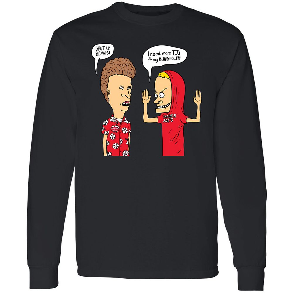 Long Sleeve T-Shirt - Q7JHA61E - Black - 16