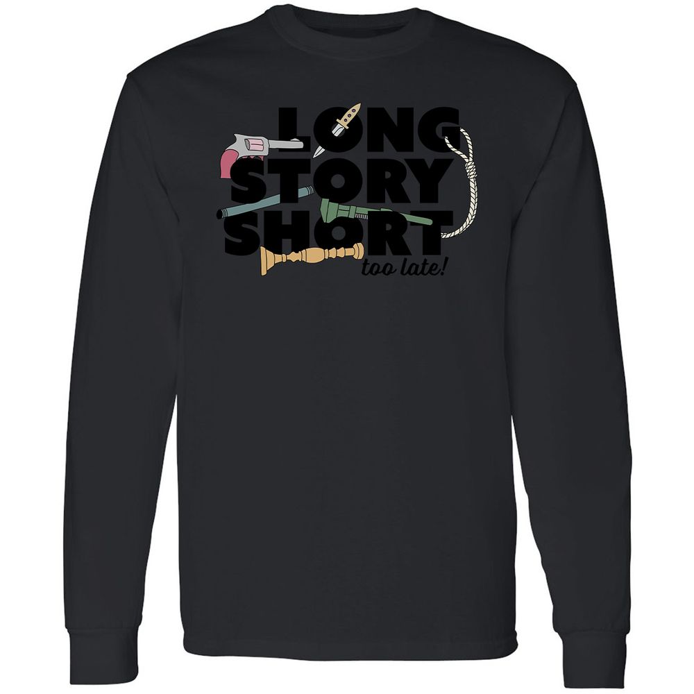 Long Sleeve T-Shirt - YKKYK718 - Black - 16