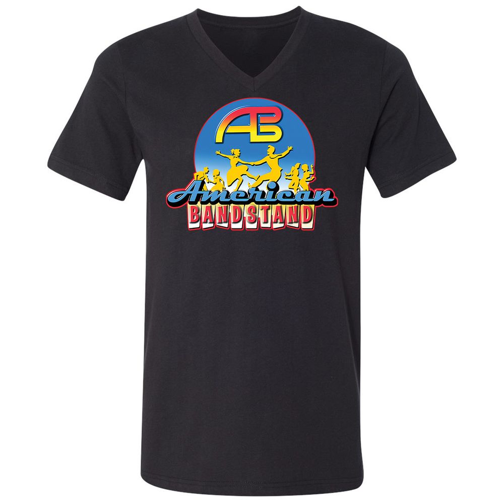 Unisex V-Neck T-Shirt - GDMN6TPM - Black - 16