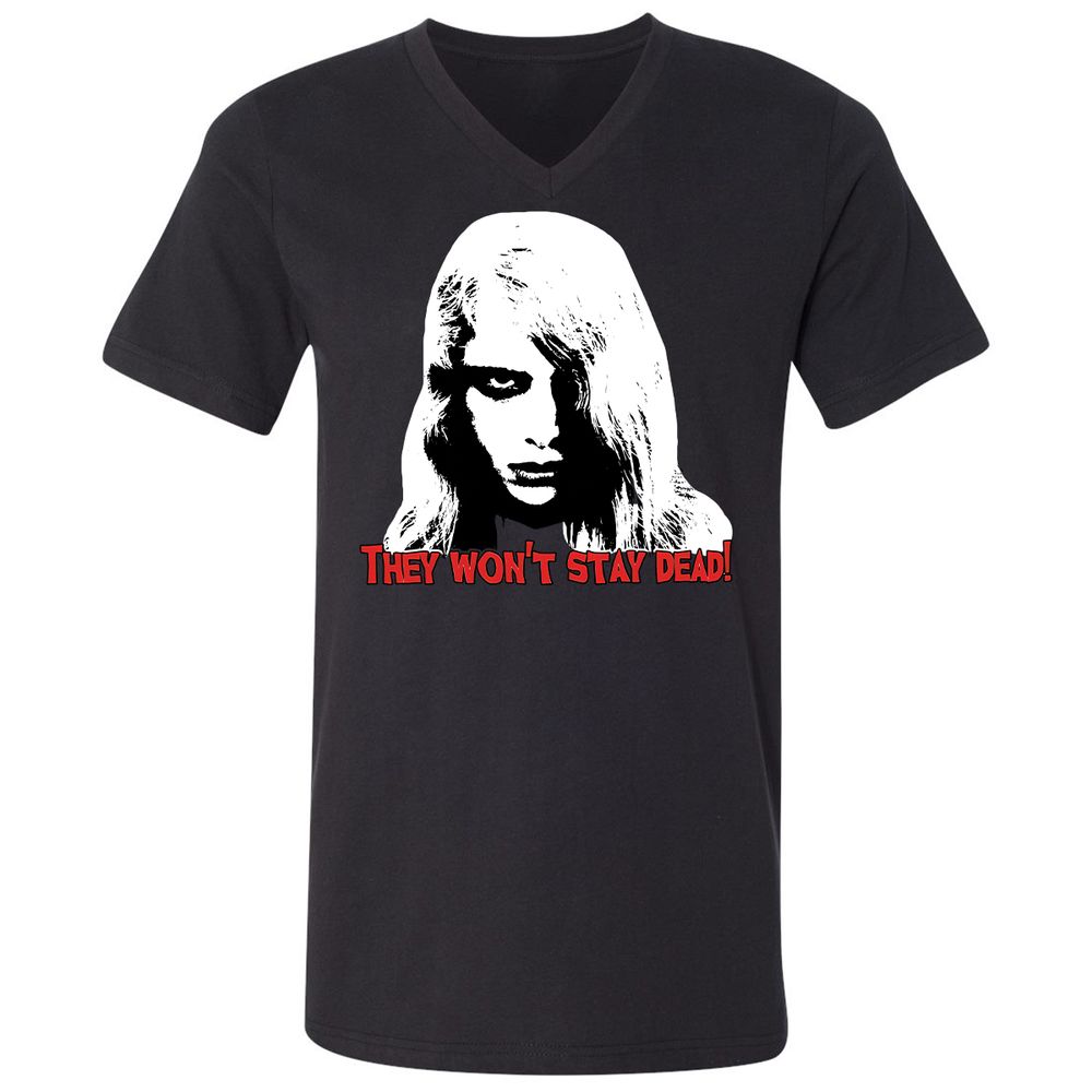 Unisex V-Neck T-Shirt - ADR69PNJ - Black - 16