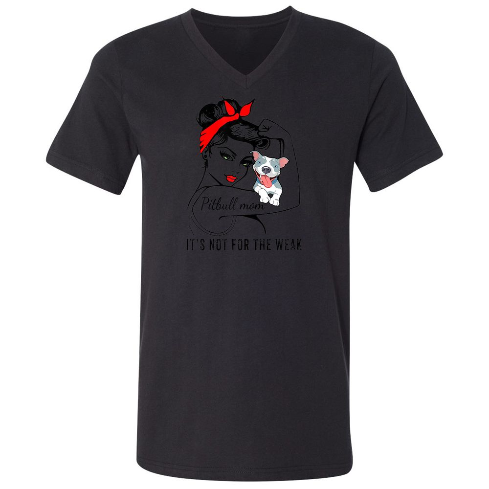 Unisex V-Neck T-Shirt - SQVHQPD9 - Black - 16