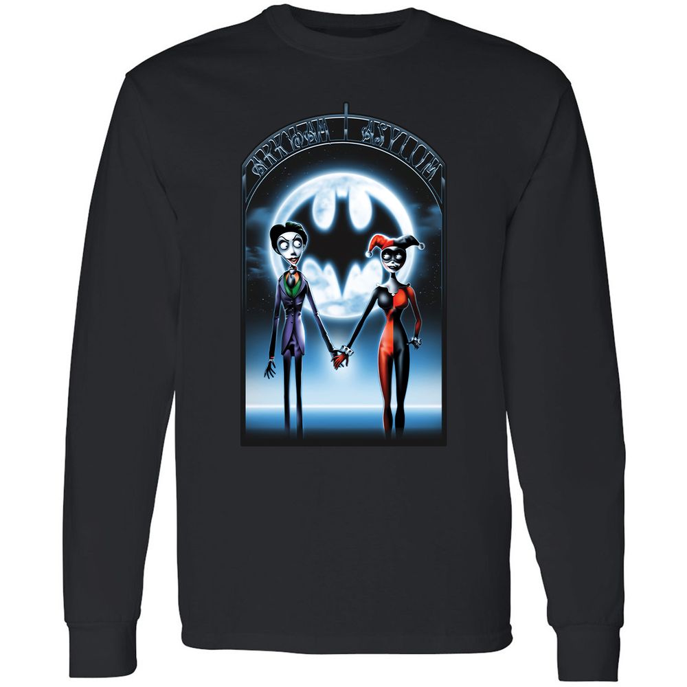 Long Sleeve T-Shirt - BVY7GEU8 - Black - 16