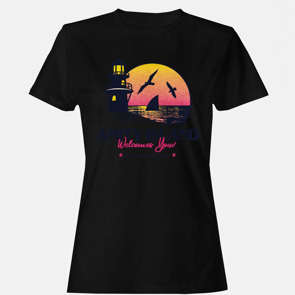 Women's T-Shirt - 3YN3J7GZ - Black - 16