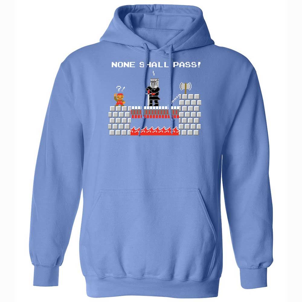 No Plumbers Shall Pass - Carolina Blue - 16