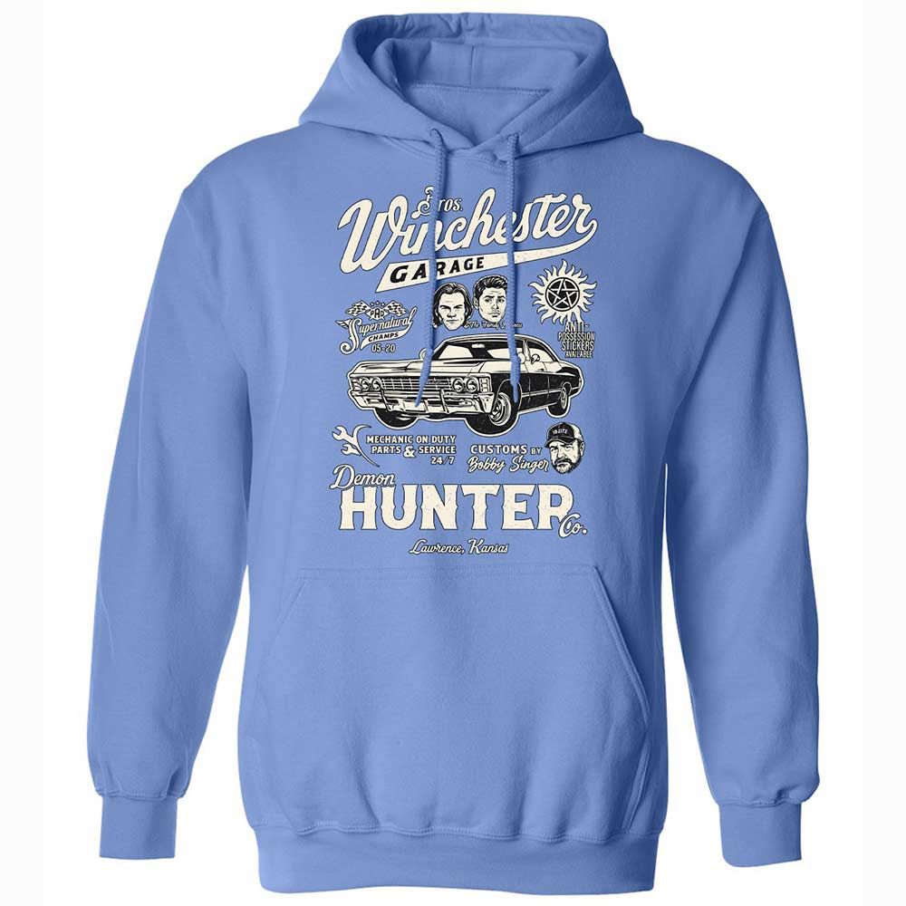 Classic Unisex Hoodie - NXYTW9A8 - Carolina Blue - 16