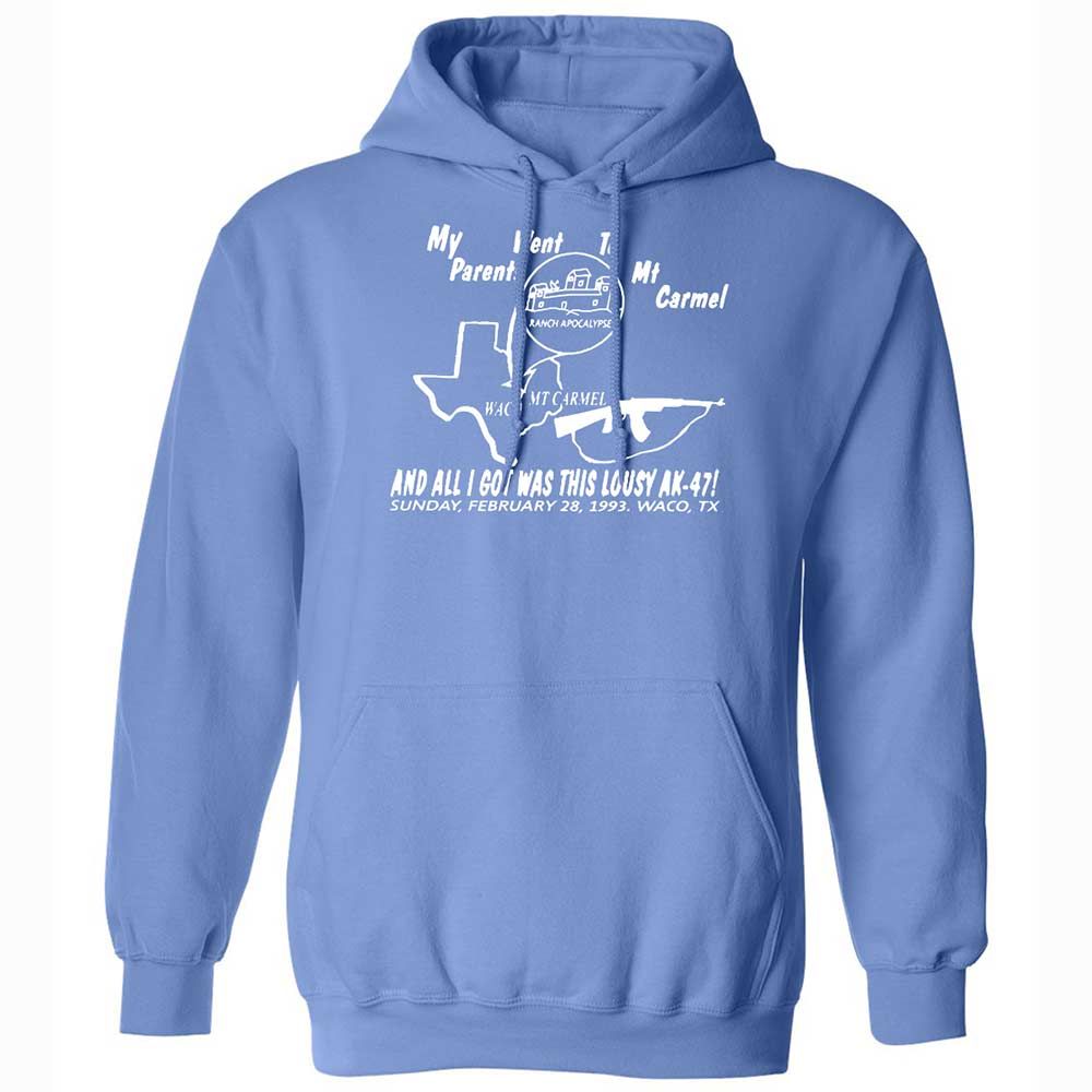 Classic Unisex Hoodie - NG11F3RT - Carolina Blue - 16