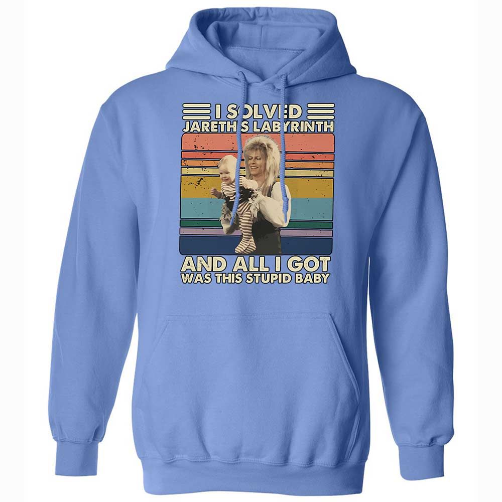 Classic Unisex Hoodie - HTBTVYAU - Carolina Blue - 16