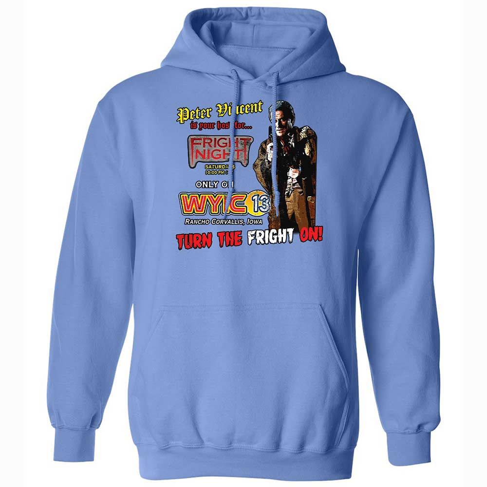 Peter Vincent Fright horror night cult - Carolina Blue - 16