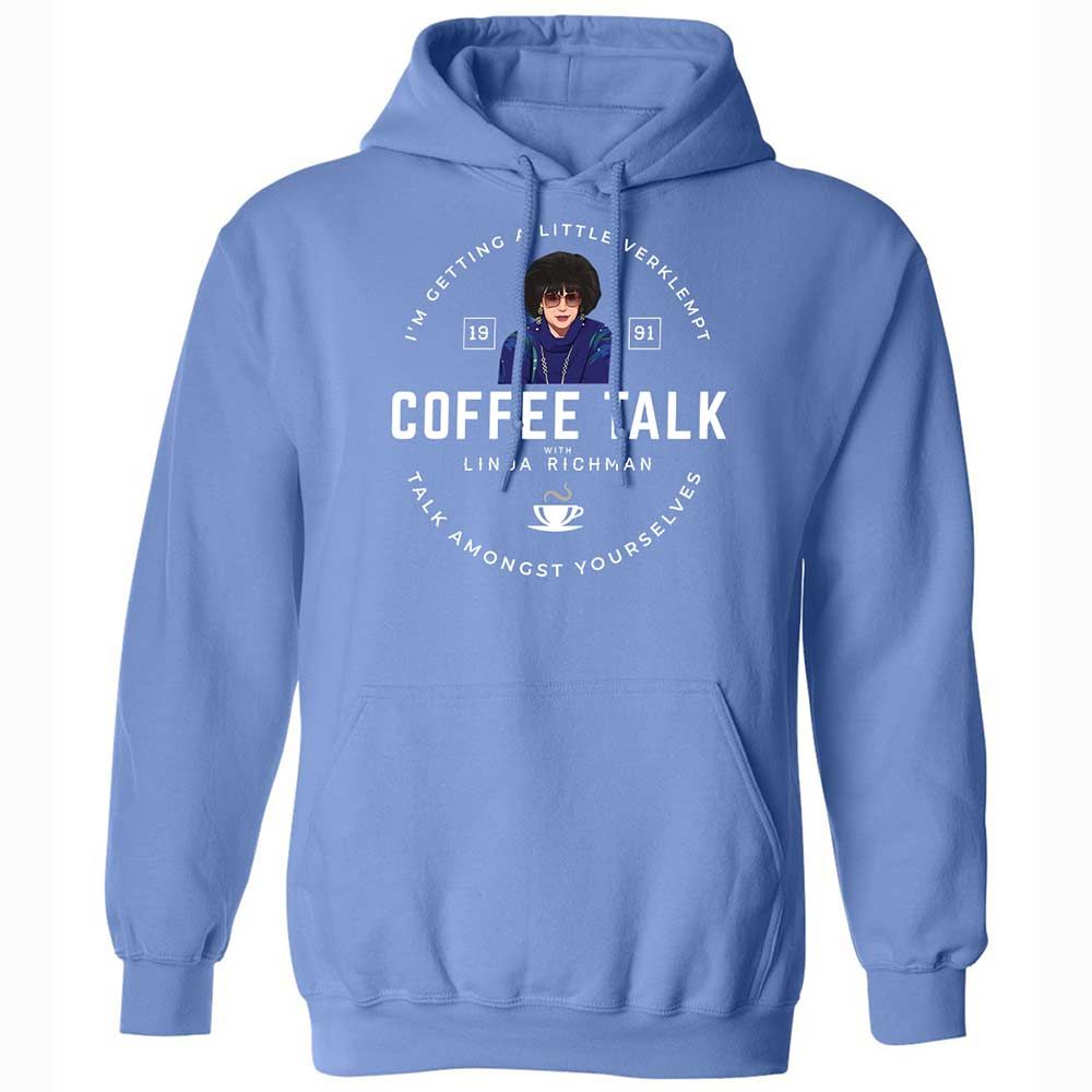 Coffee Talk with Linda Richman - Carolina Blue - 16